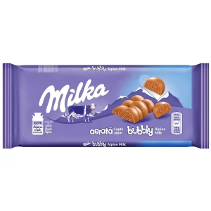 MILKA BUBBLY CU LAPTE 90G