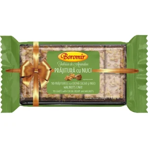 PRAJITURA CU NUCI, BOROMIR 250G