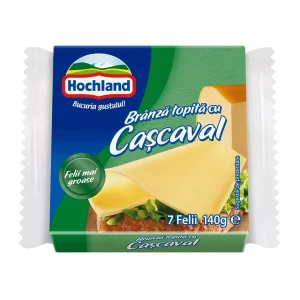 BRANZA TOPITA FELII CU CASCAVAL, HOCHLAND 140G